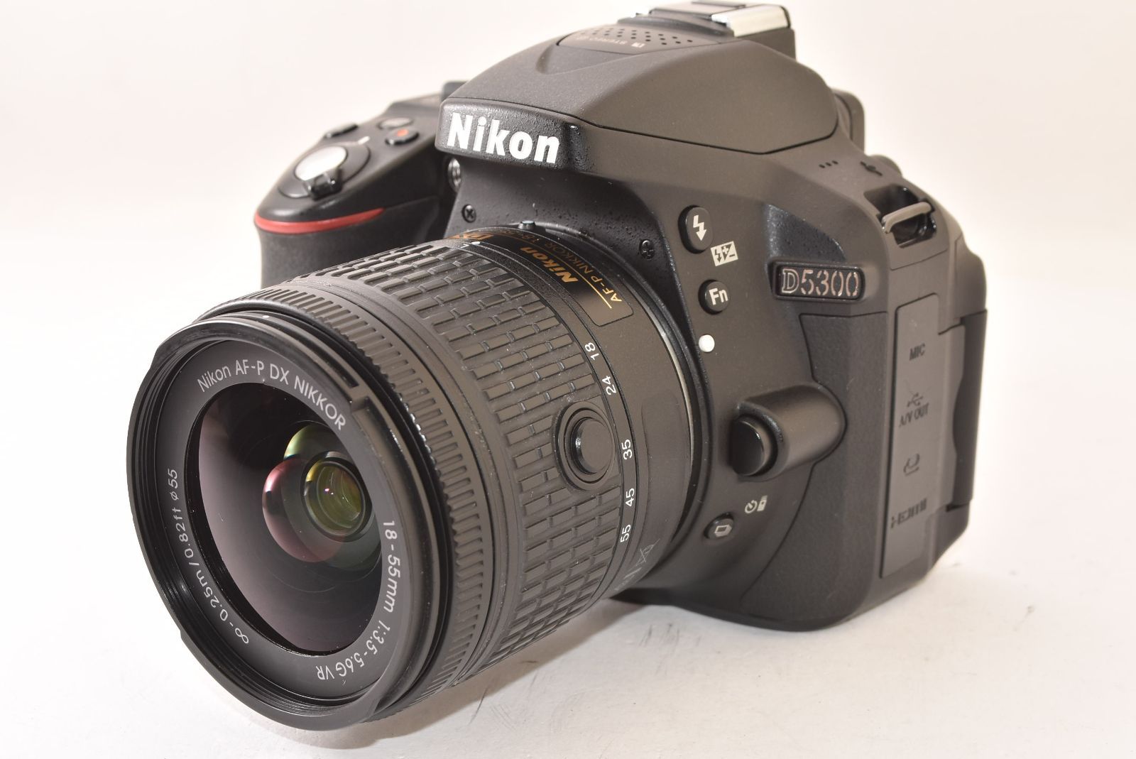 ☆美品☆ Nikon ニコン D5300 + AF-P 18-55mm F3.5-5.6G VR レンズ 