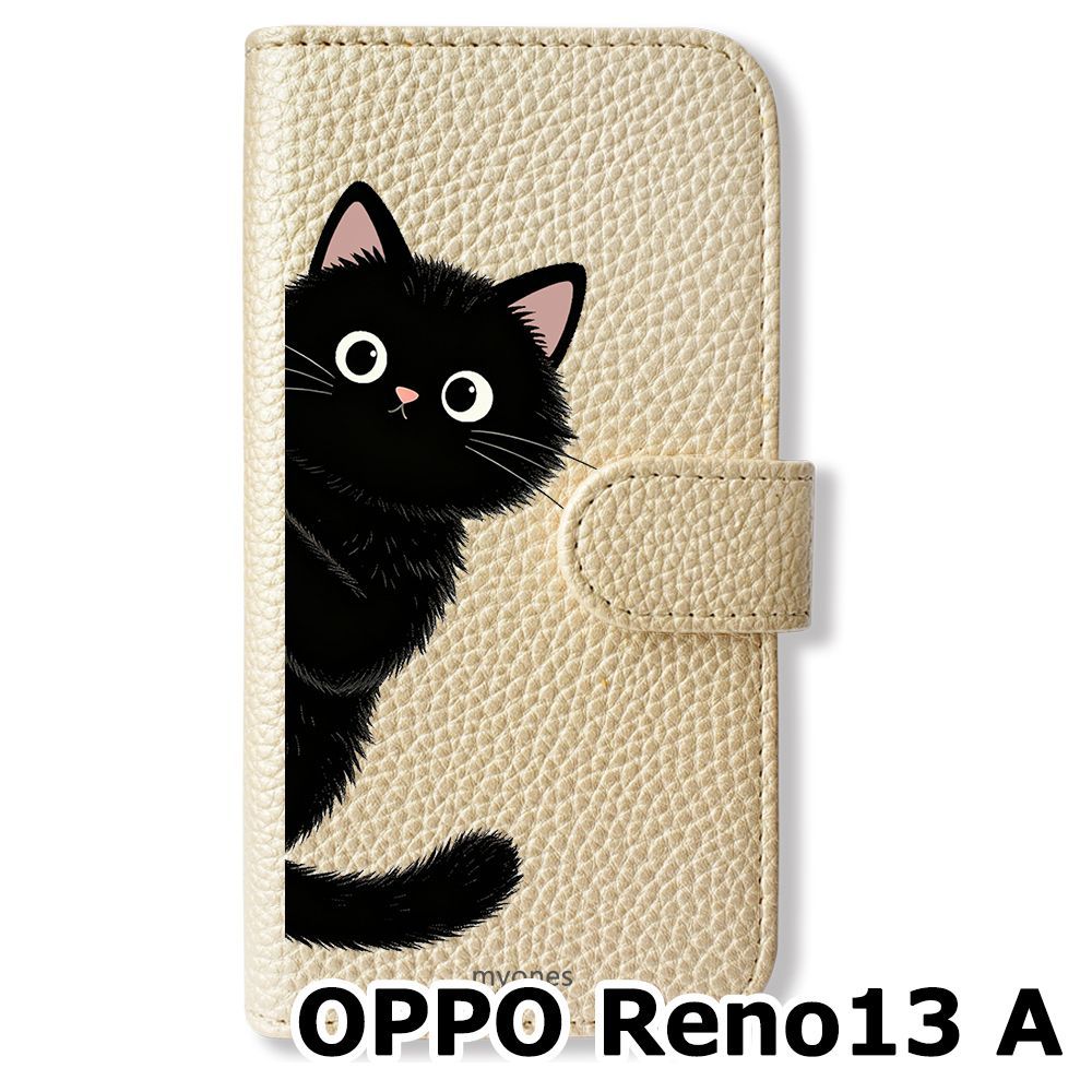 新品未使用】 OPPO Reno13 A 手帳型スマホ ケース カバー (色