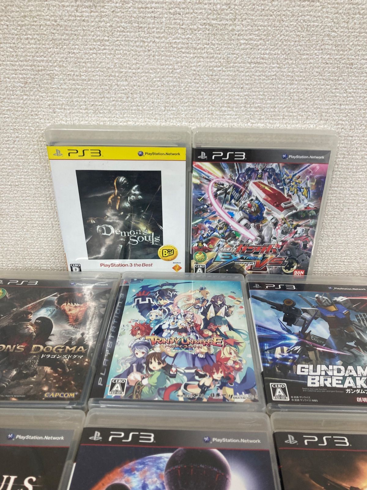 まとめ売り】PS3 ゲームソフト 8本【ゲームソフト・ゲーム機本体】【3