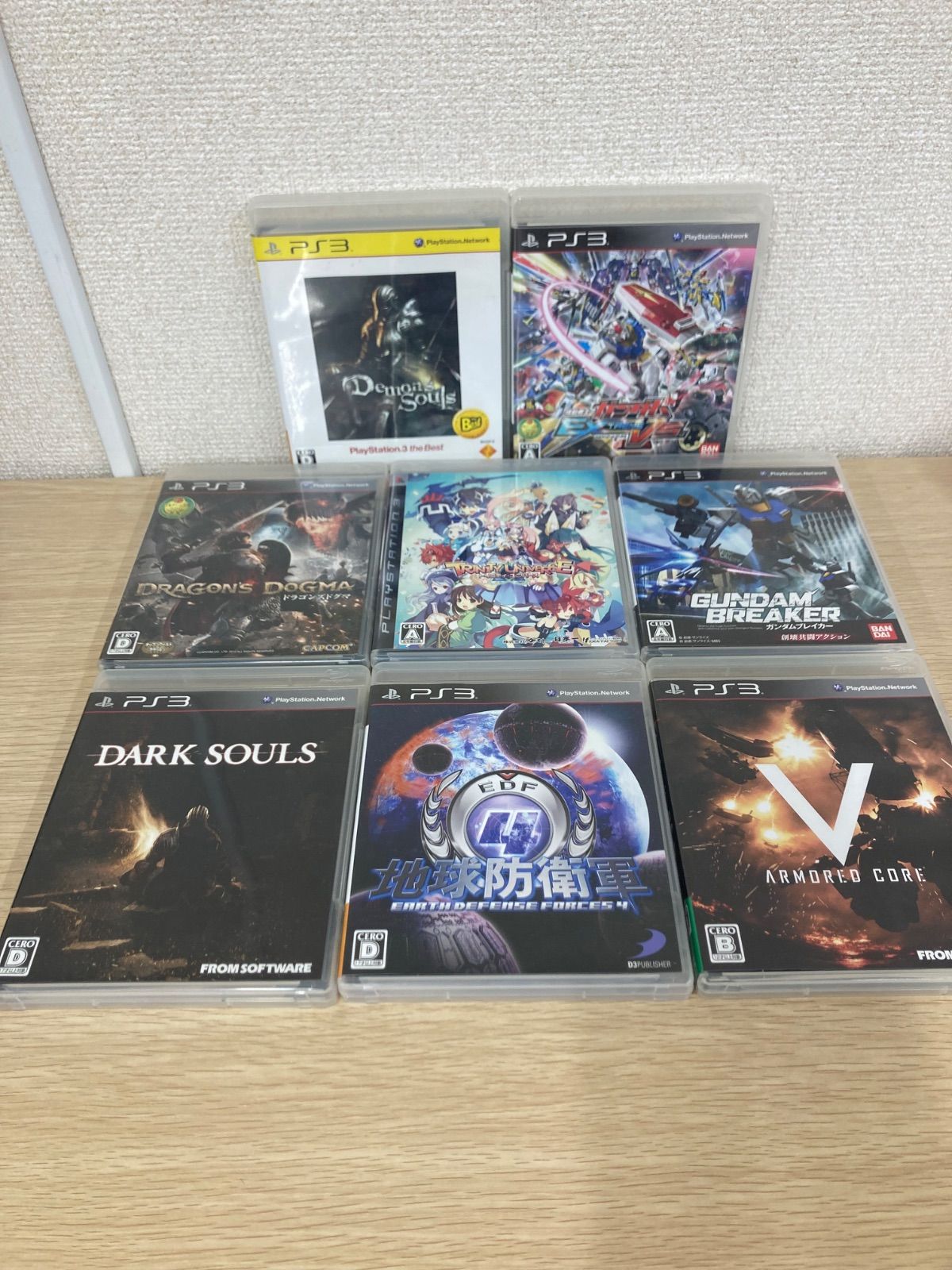 まとめ売り】PS3 ゲームソフト 8本【ゲームソフト・ゲーム機本体】【3