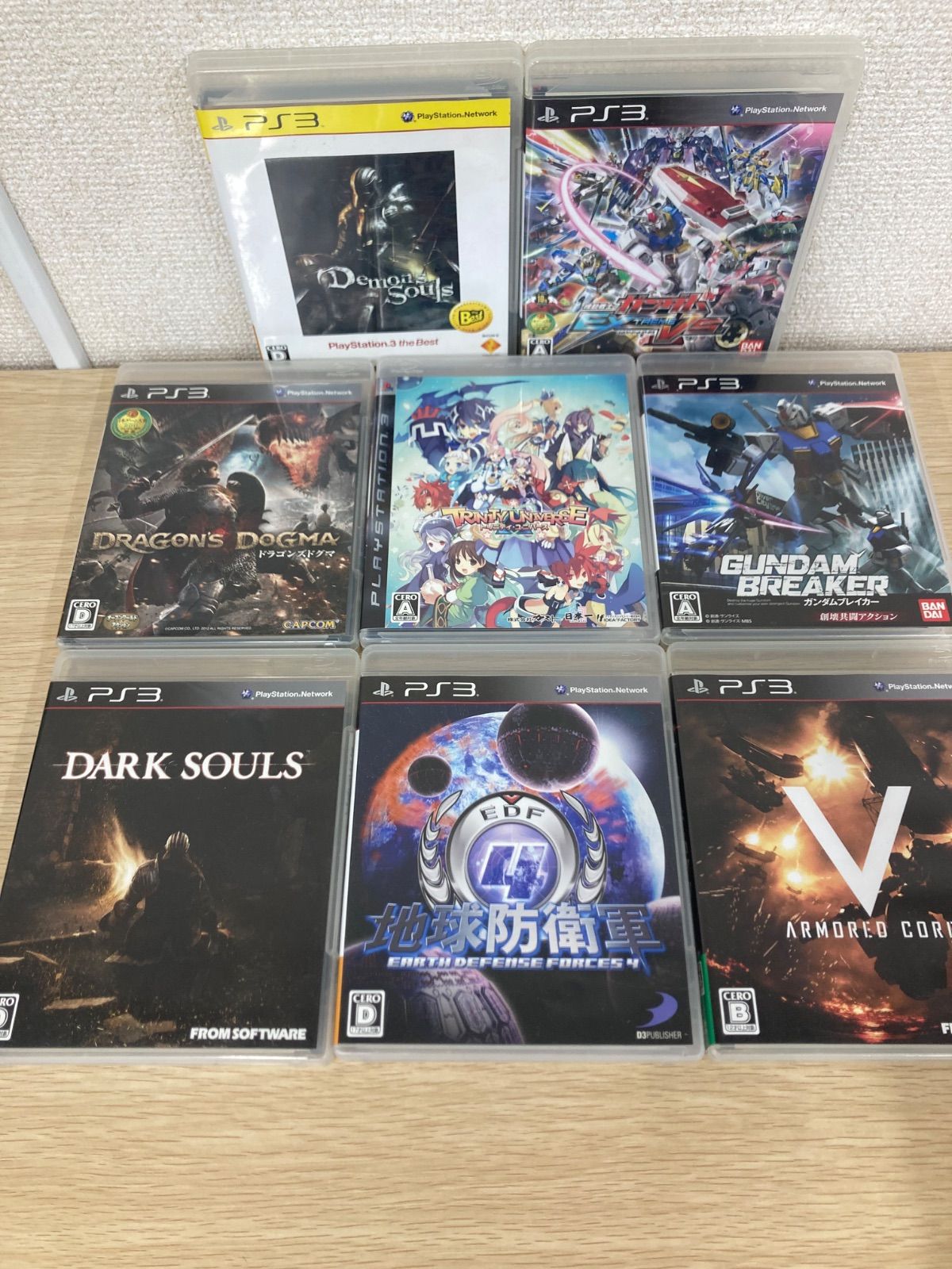 まとめ売り】PS3 ゲームソフト 8本【ゲームソフト・ゲーム機本体】【3
