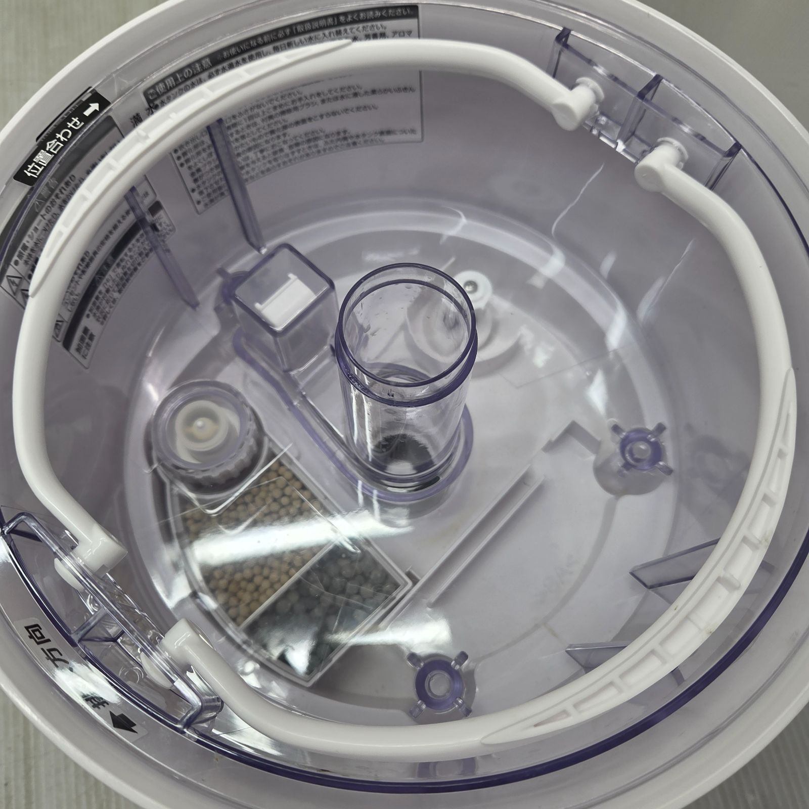 5 S04555 YAMAZEN 山善 超音波式加湿器 ホワイト MZ-JH301 家電 - メルカリ
