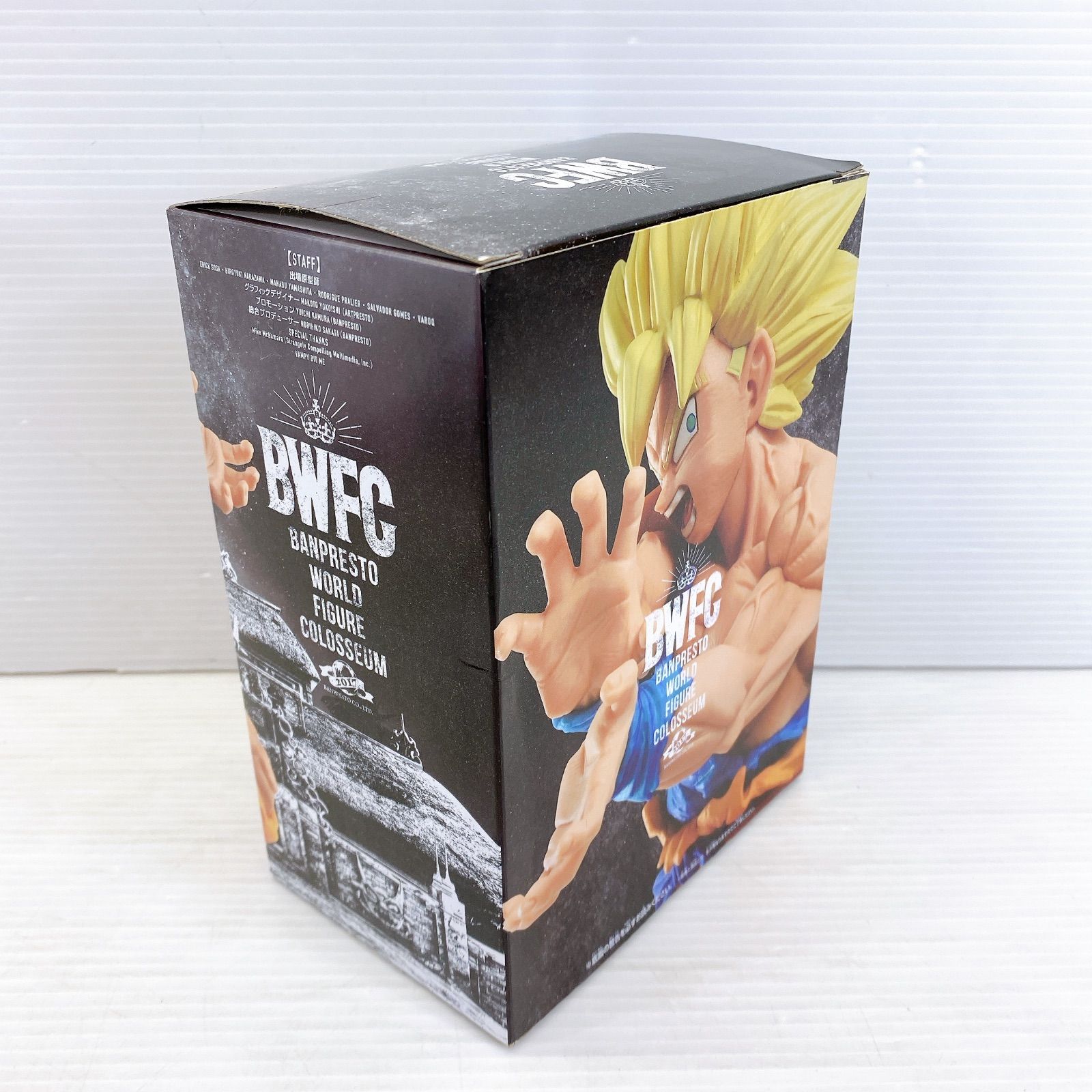 □BANPRESTO WORLD FIGURE COLOSSEUM BWFC SON GOKOU 孫悟空 中古品