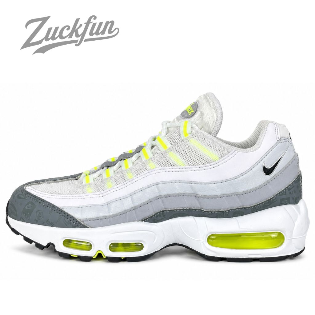 人気 NIKE AIR MAX 95 ナイキ エア マックス 95 グレー ボルト イエロー 26cm メンズ ナイキ スニーカー U11358