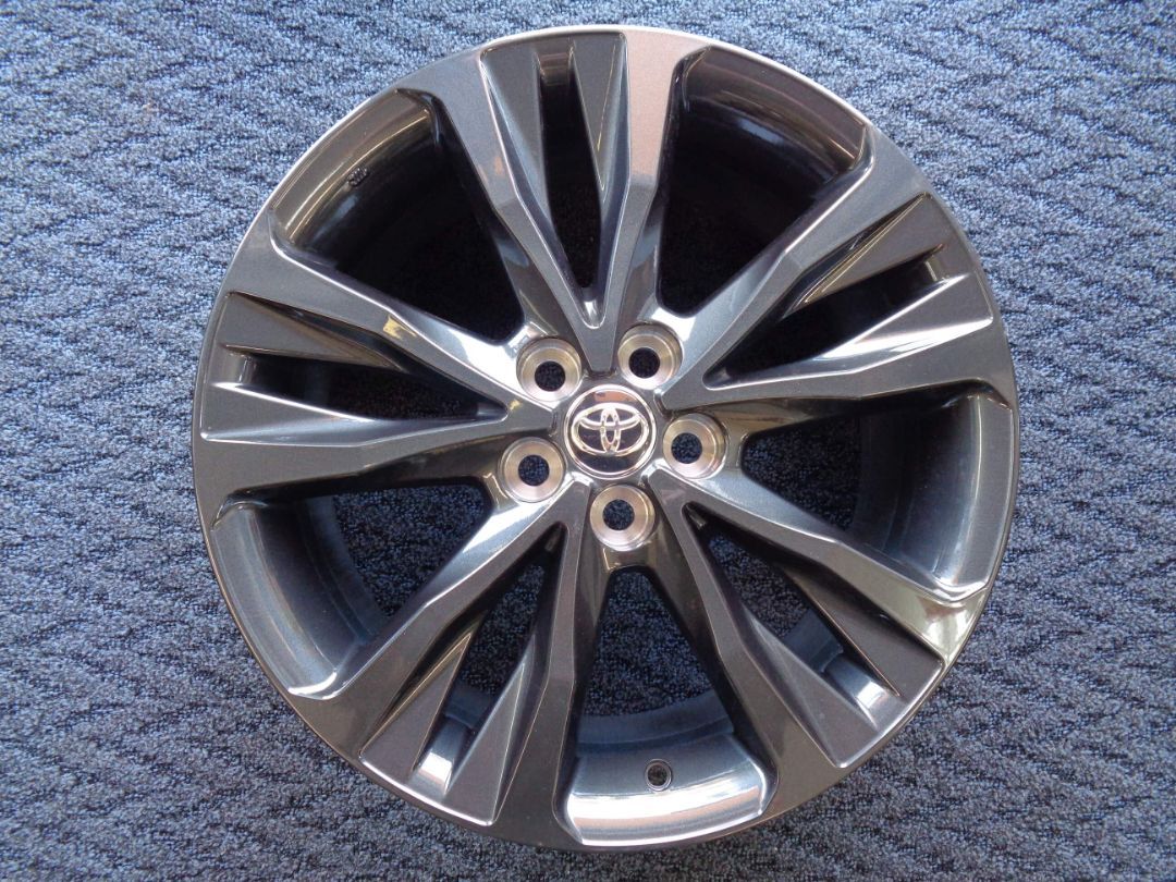 7.5J-17インチ 5H100 +50 トヨタ カローラツーリング 純正 中古