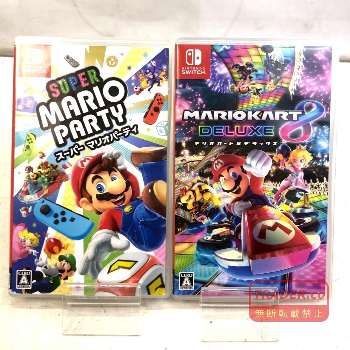 01w-6489 ○ Nintendo Switch ニンテンドースイッチ ソフト2本セット