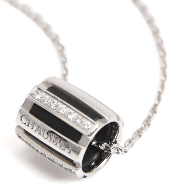 ショーメ レディース ネックレス クラスワン ダイヤモンド ネックレス ホワイトゴールド CHAUMET 750WG 中古
