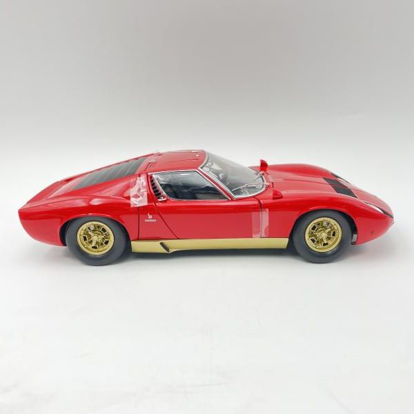 中古】京商 1/18 ランボルギーニ ミウラ P400S (レッド)[6] - メルカリ