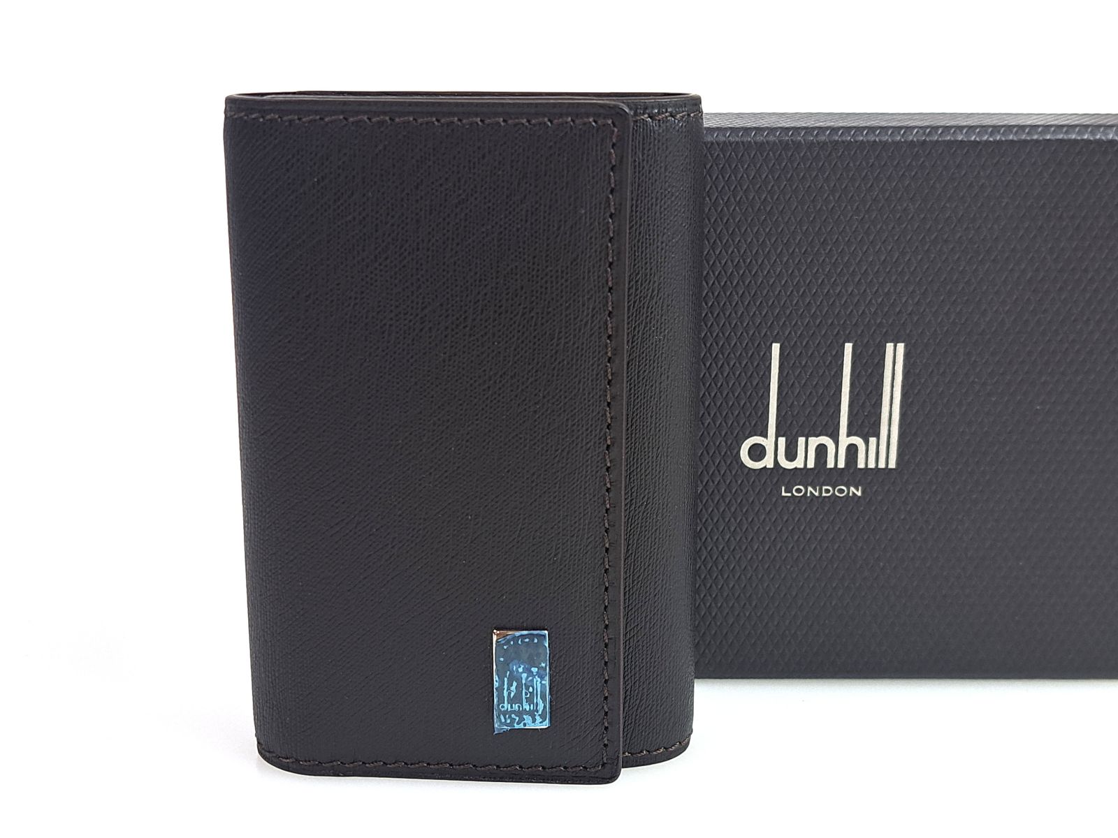 新品 未使用 ダンヒル dunhill サイドカー 6連 キーケース 型押レザー