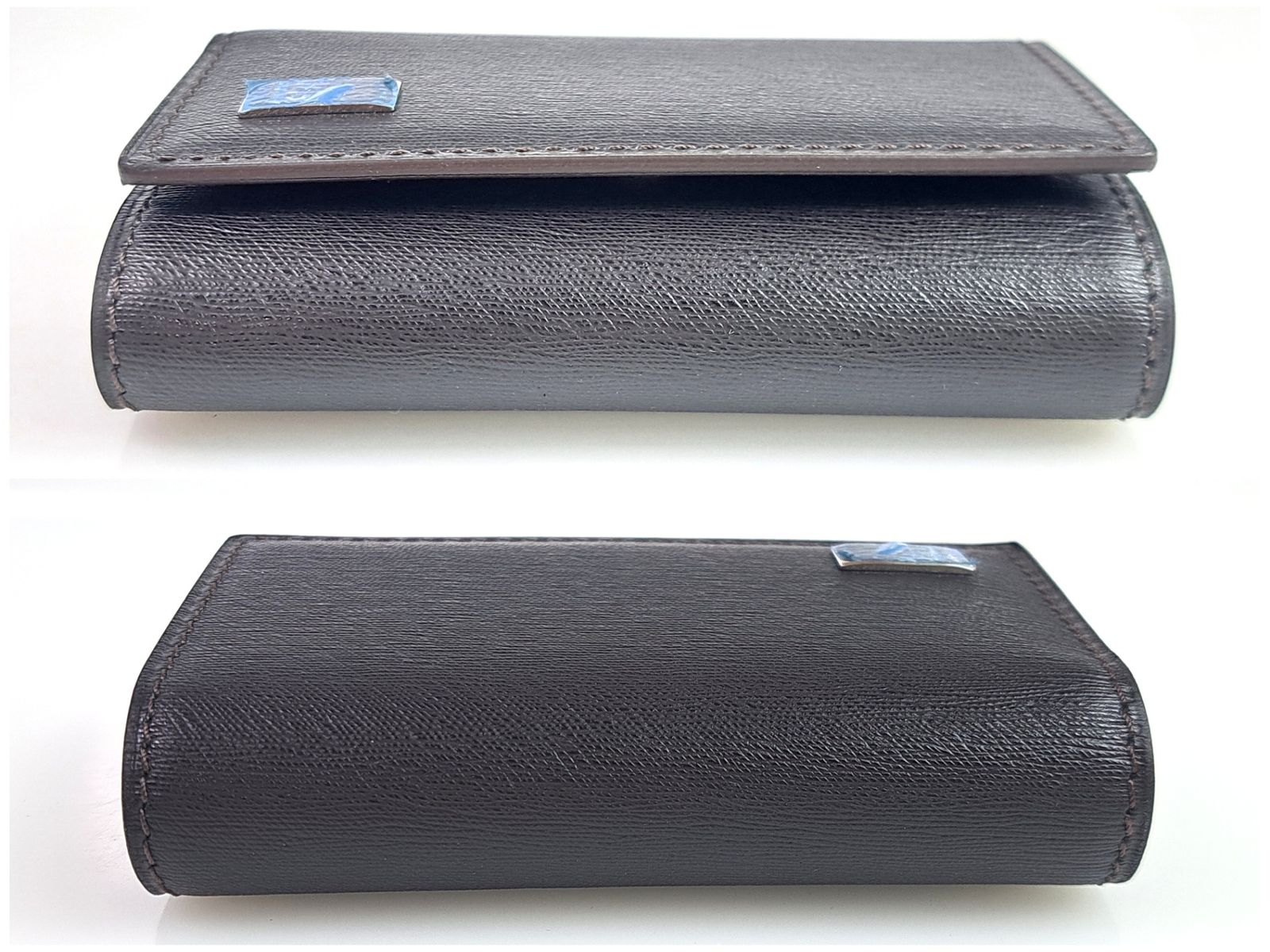 dunhill ダンヒル キーリング サイドカー レザー ブラック 箱付き Dunhill - dunhill ダンヒル キーリング サイドカー レザー ブラック