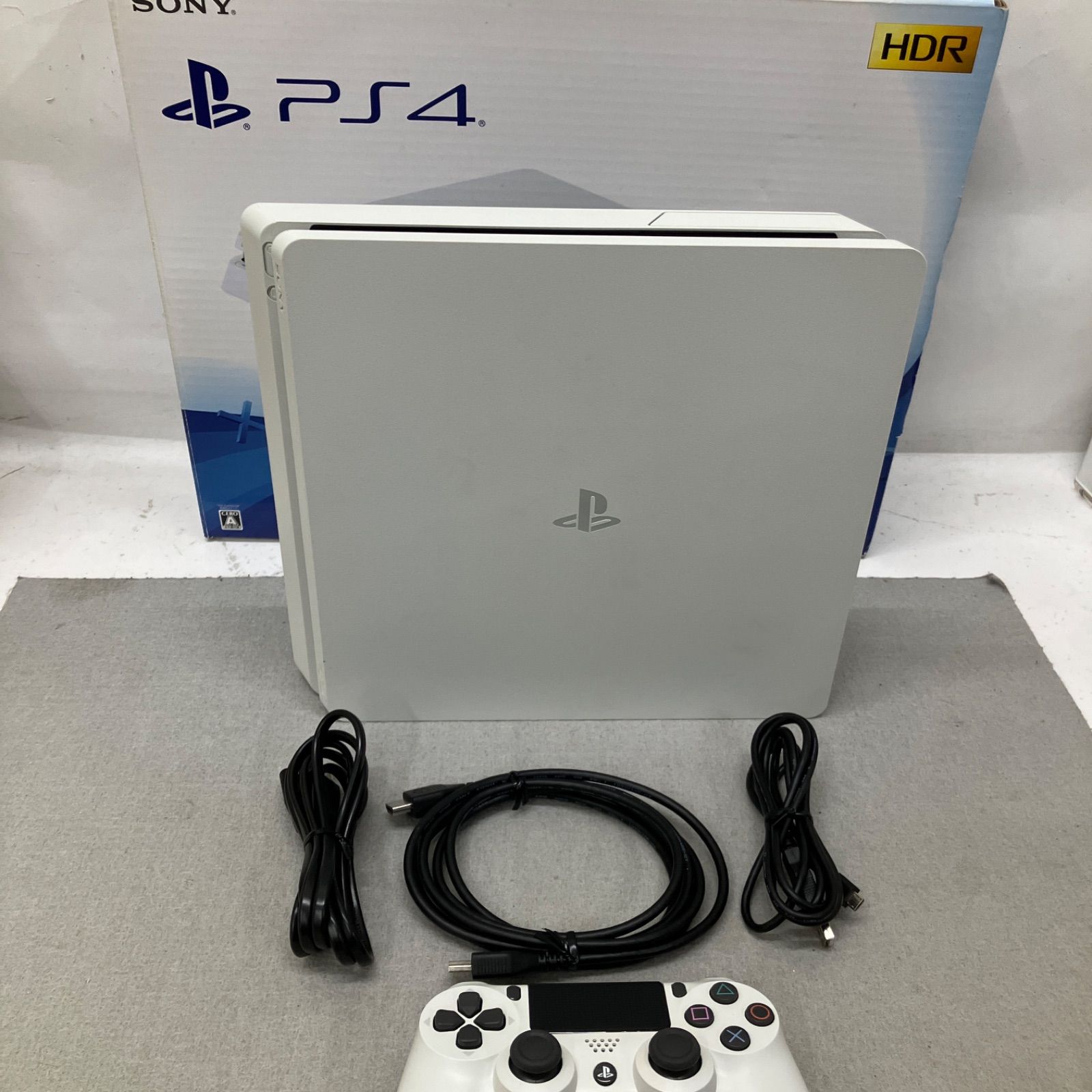 PlayStation4 グレイシャー・ホワイト 1TB CUH-2100B PD5023 f081