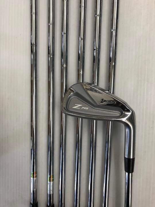 ダンロップ　スリクソン Z745　ﾀﾞｲﾅﾐｯｸｺﾞｰﾙﾄﾞツアーイシュ　S200フレックス　アイアンセット　中古【最短即日発送】