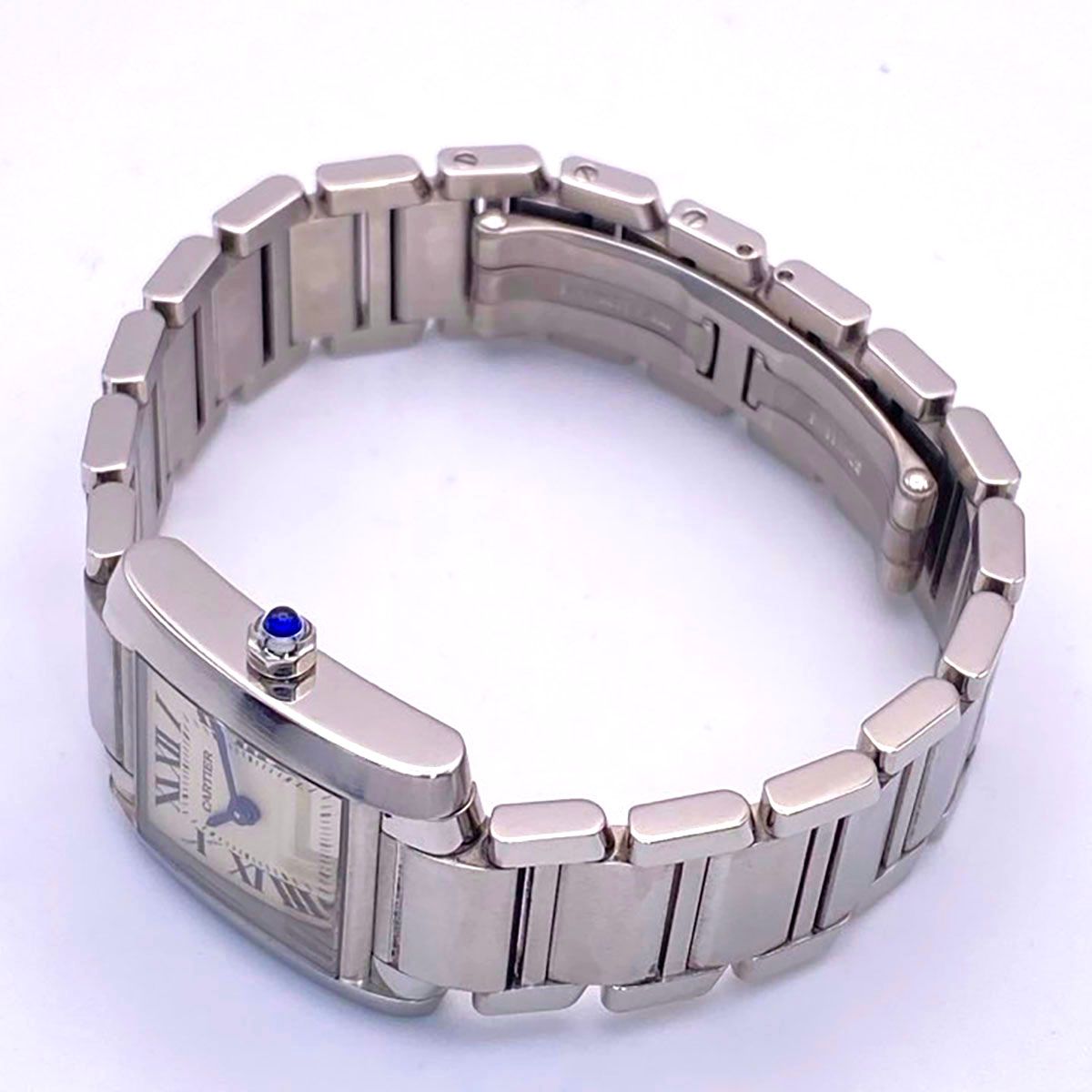 CARTIER カルティエ タンクフランセーズ SM スクエア クオーツアナログ 