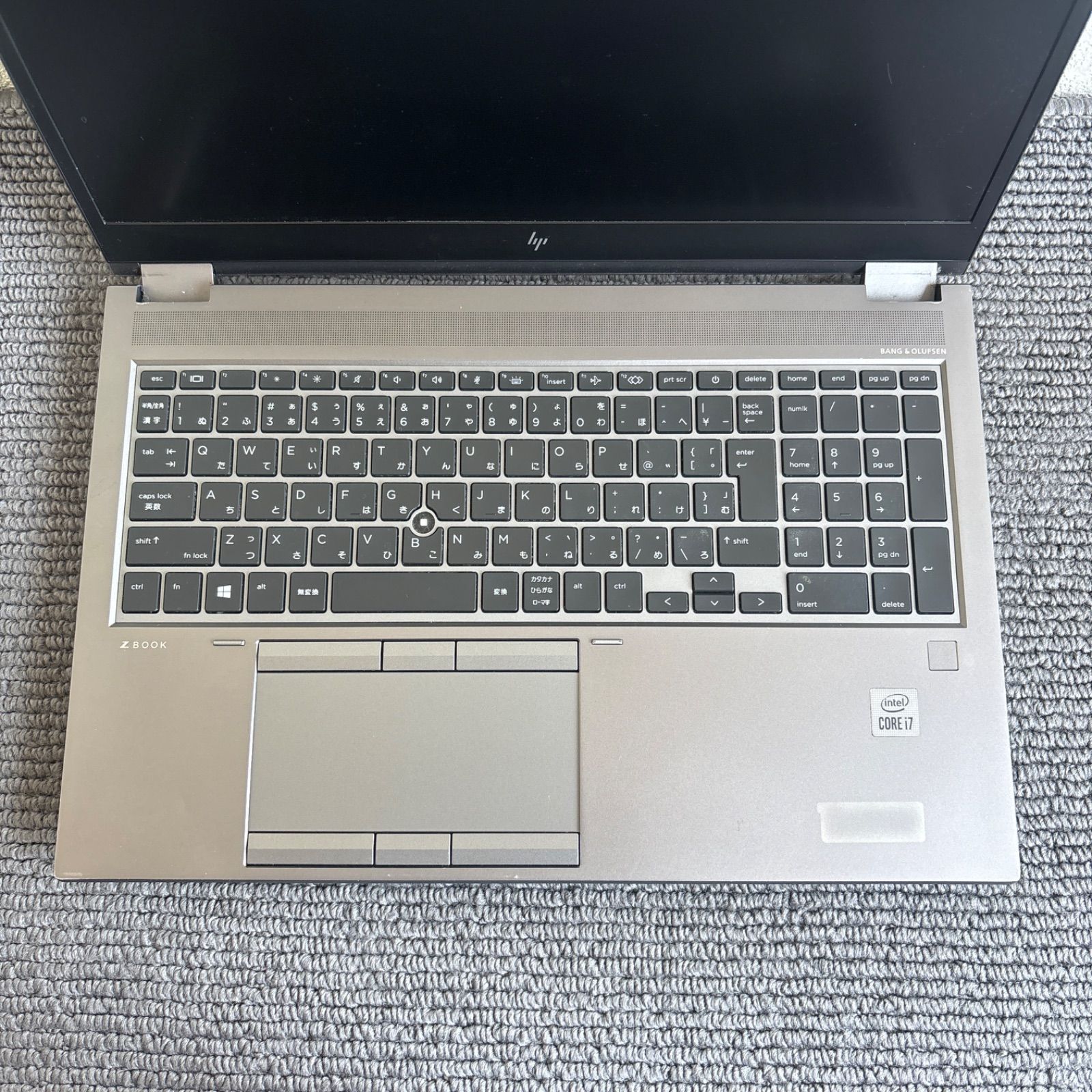 HP ZBook Fury 15 G7 Mobile Workstation i7-10750H メモリ32GB HDD1TB