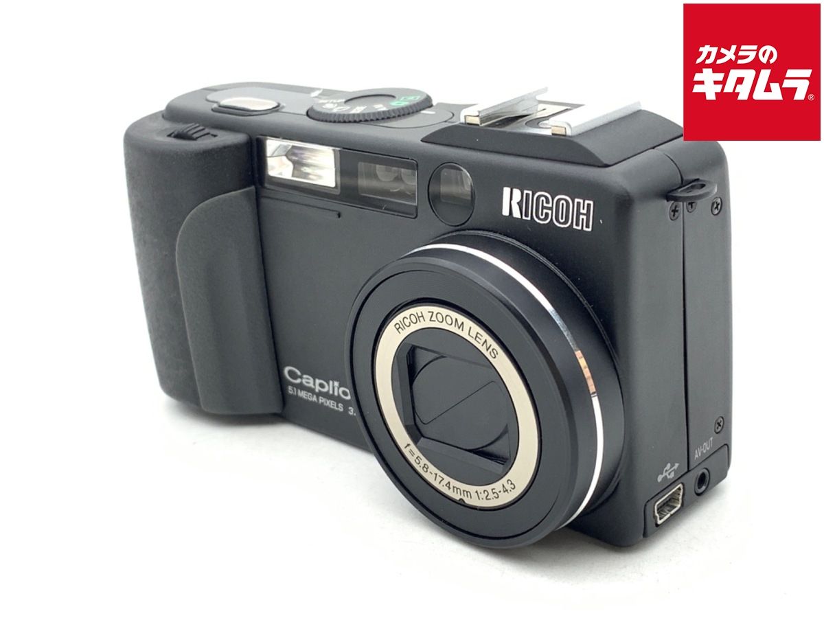 中古】 【並品】 リコー（RICOH）Caplio GX ブラック【513万画素