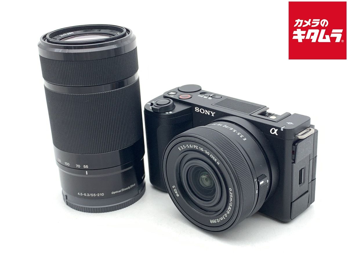【中古】 【良品】 ソニー VLOGCAM ZV-E10 II ダブルズームレンズキット ブラック [ZV-E10M2X B]