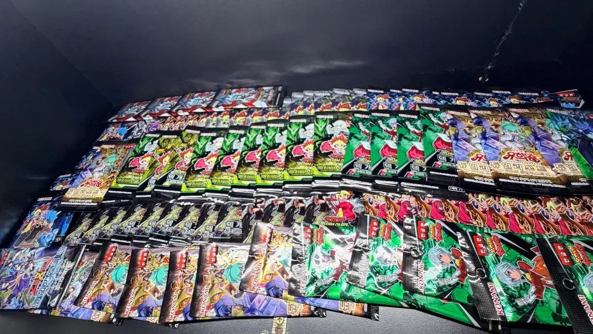 遊戯王未開封パックまとめ売り
