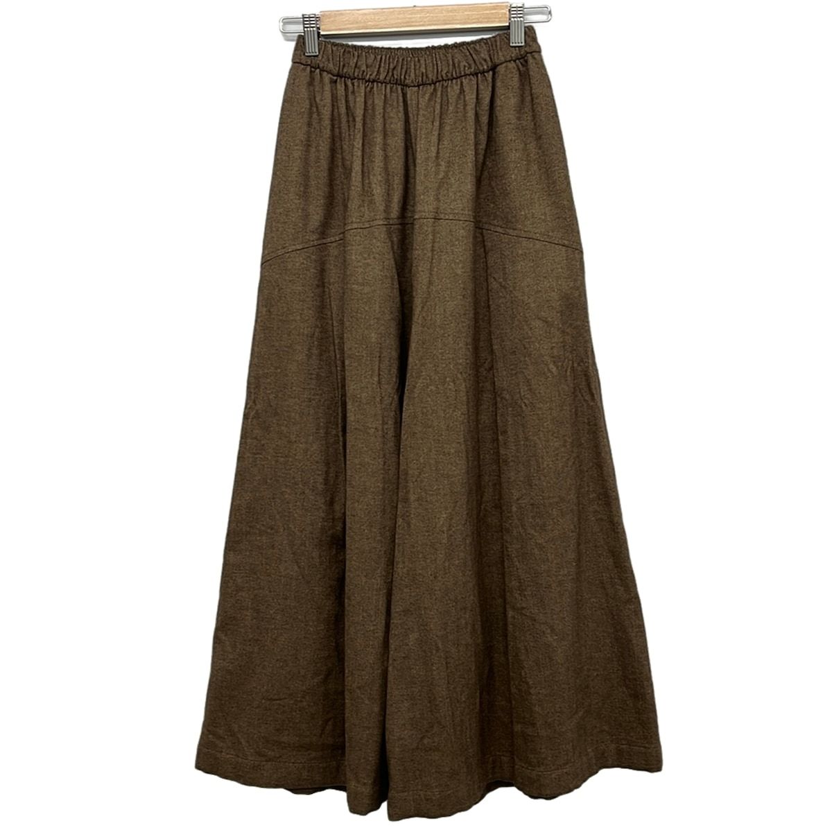 D-due H.P.FRANCE(デ・ドゥエ アッシュ・ペー・フランス) パンツ サイズ38 M レディース美品 - グレーベージュ フルレングス