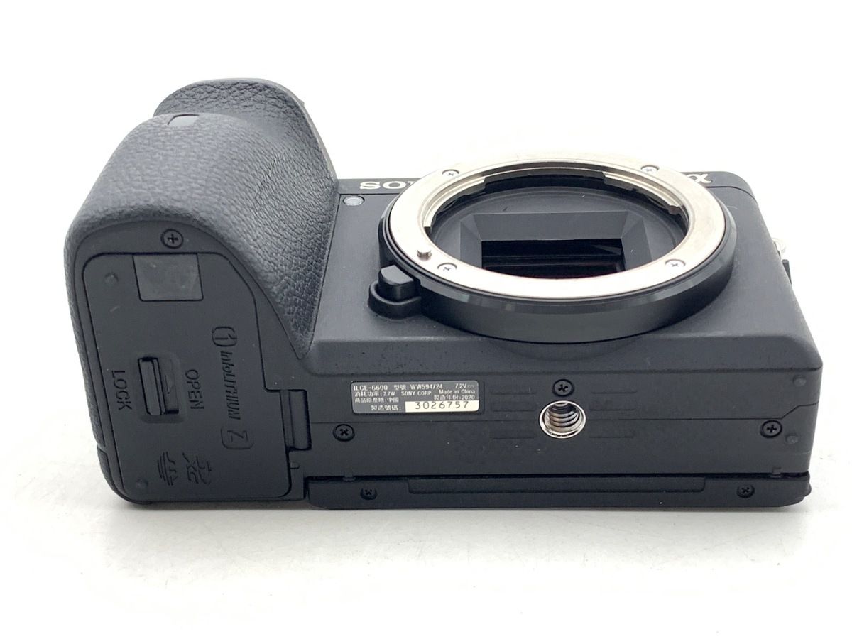 【中古】 【並品】 ソニー α6600 ボディ [ILCE-6600]