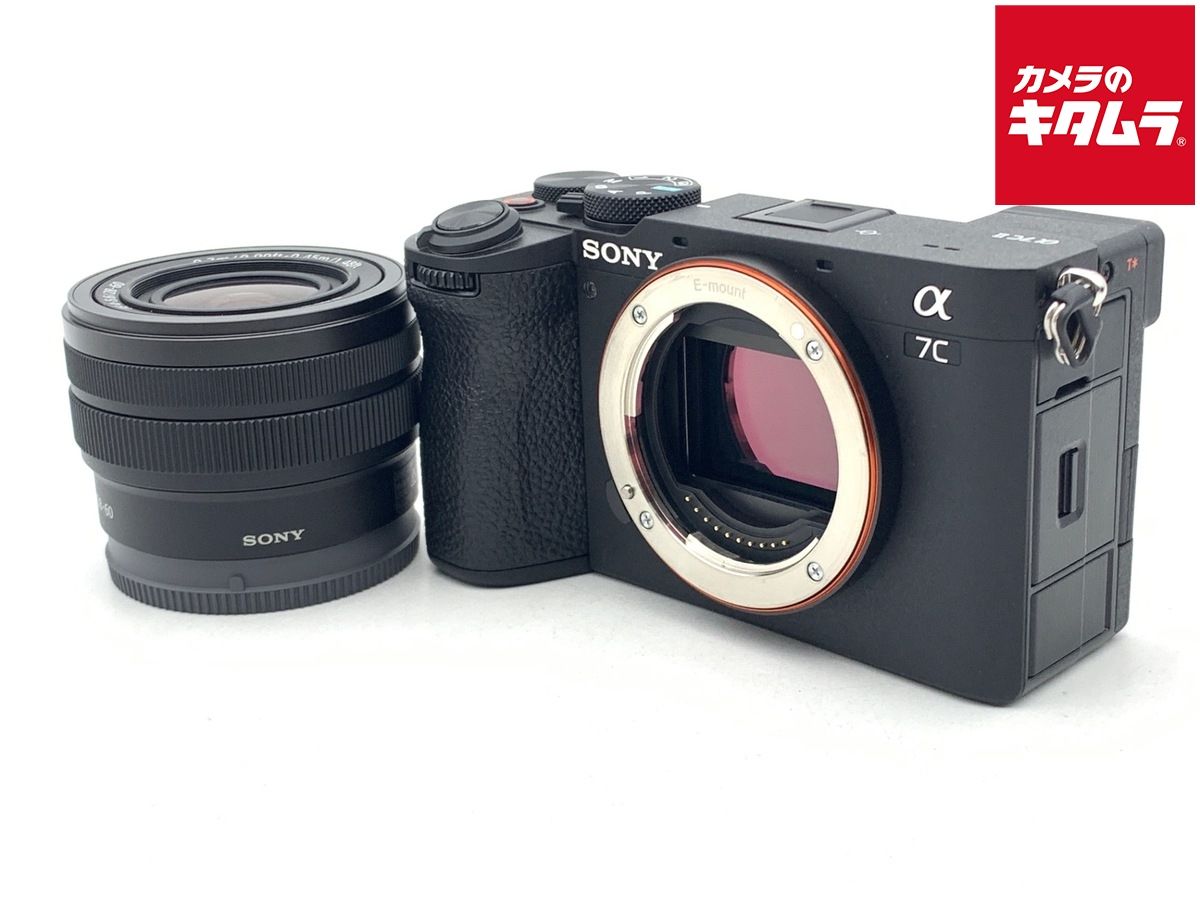 中古　美品SONY α7CII ズームレンズキット　ILCE-7CM2LBQ 中古】 【良品】 ソニー α7C II ズームレンズキット ブラック [ILCE