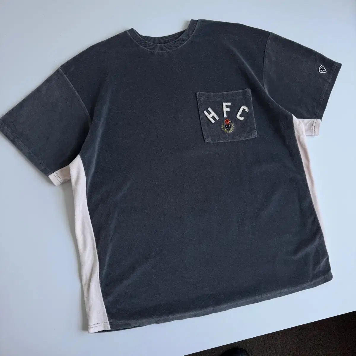 Heritage floss ヘリテイジフロース HFC フェルト タオル ポケット 半袖T
