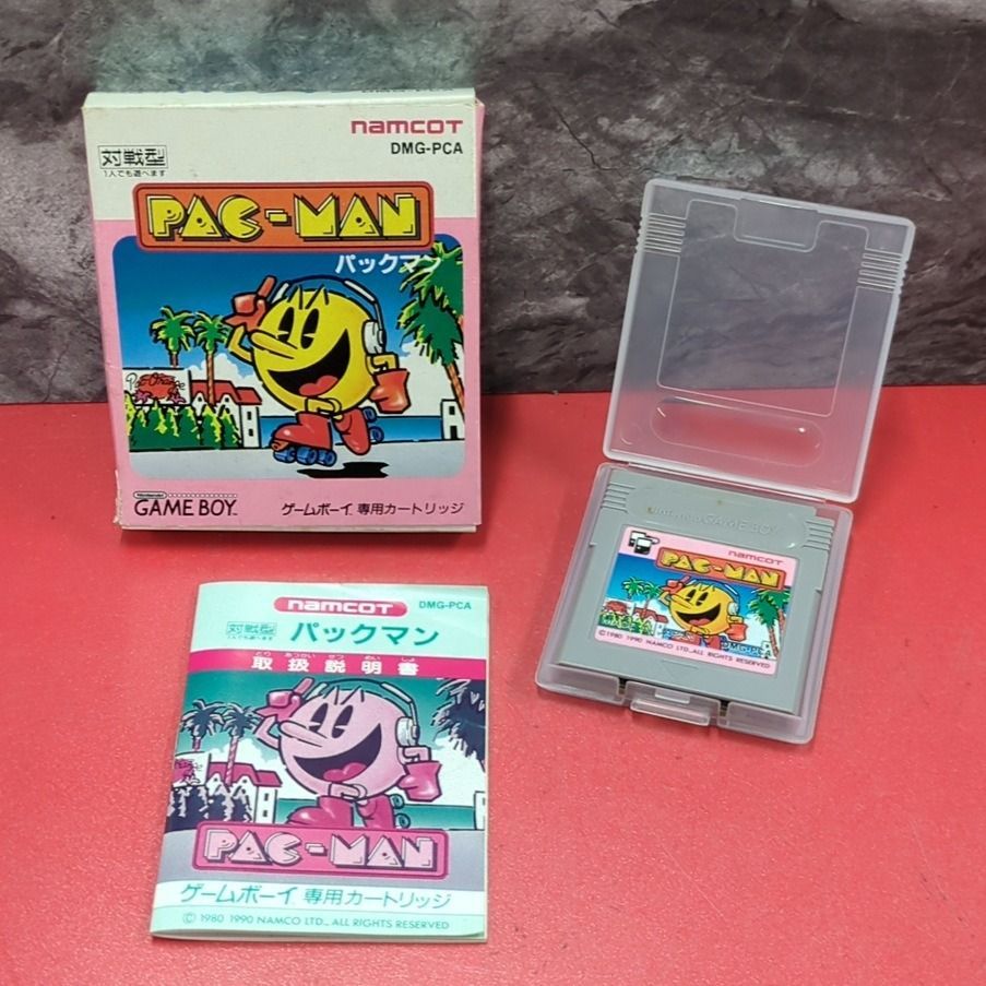 パックマン ゲームボーイ ソフト 箱・取扱説明書付き - メルカリ