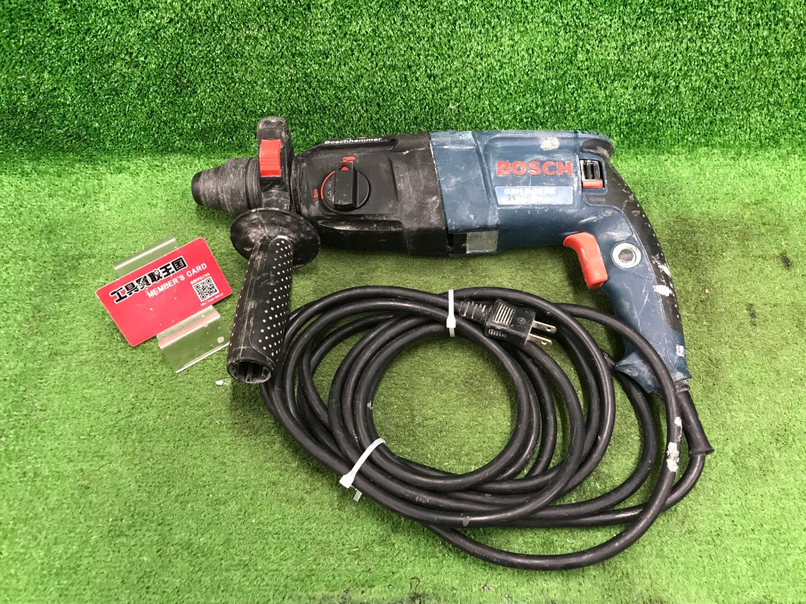 【中古品】【0918】BOSCH(ボッシュ) GBH2-20RE Hammer Drill ロータリー ハンマードリル 600W 220V C タイプ プラグ (ヨーロッパタイプ )　ITARD14W4TKO