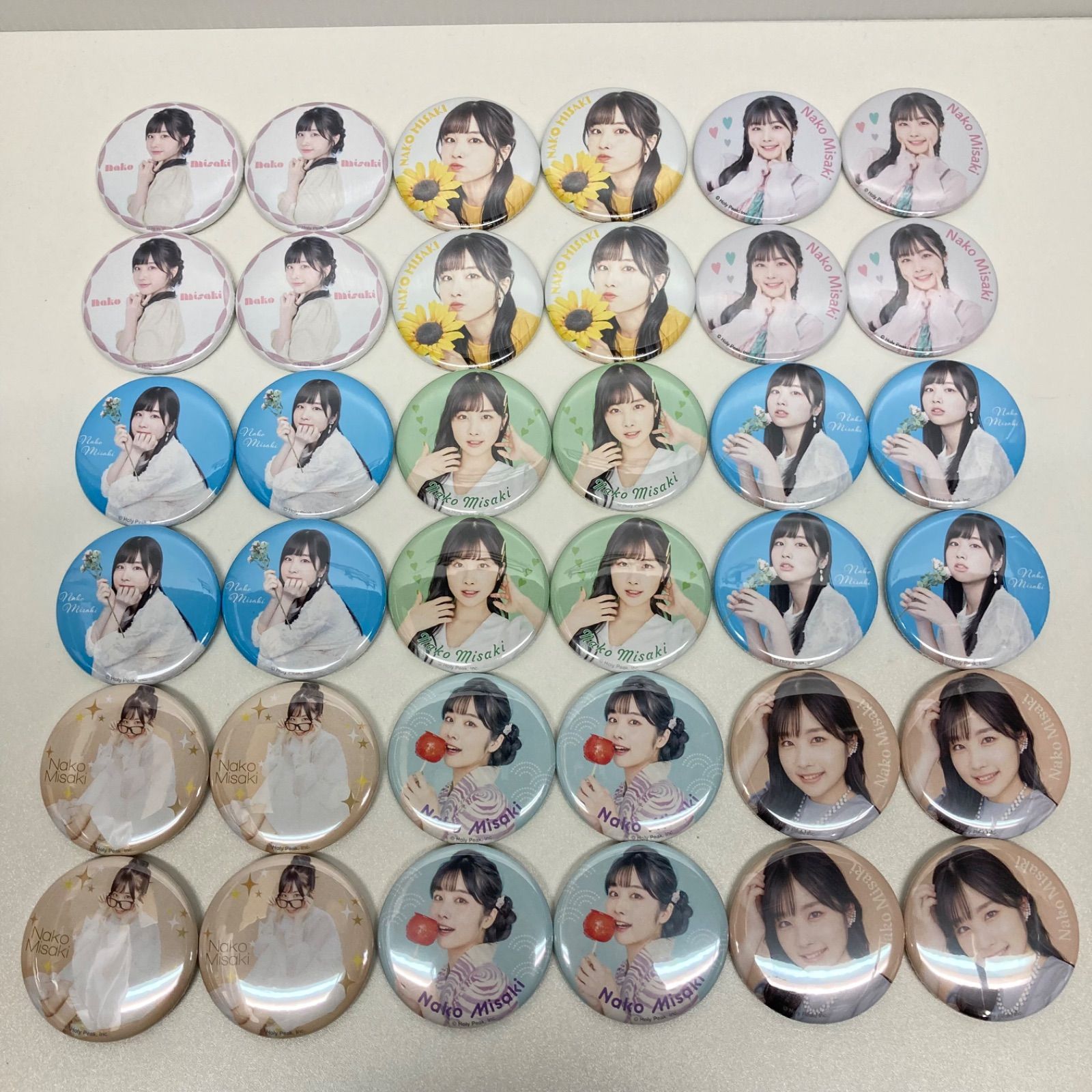 ④岬なこ 缶バッジ 36個セット - メルカリ