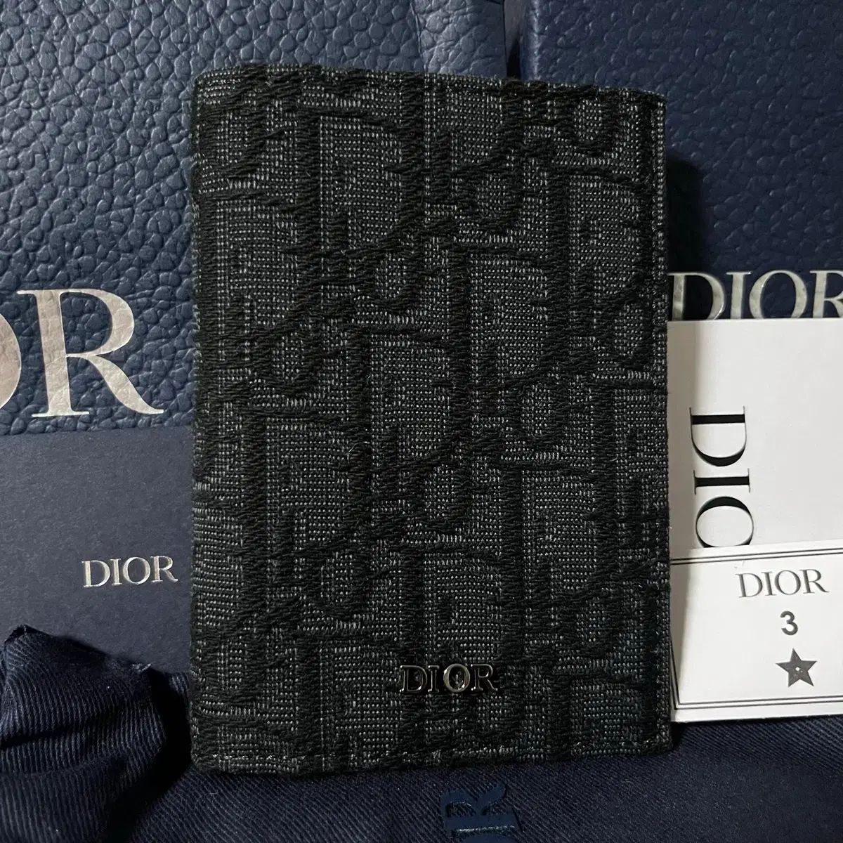 新品級 Dior オブリーク オーガナイザー カードウォレット