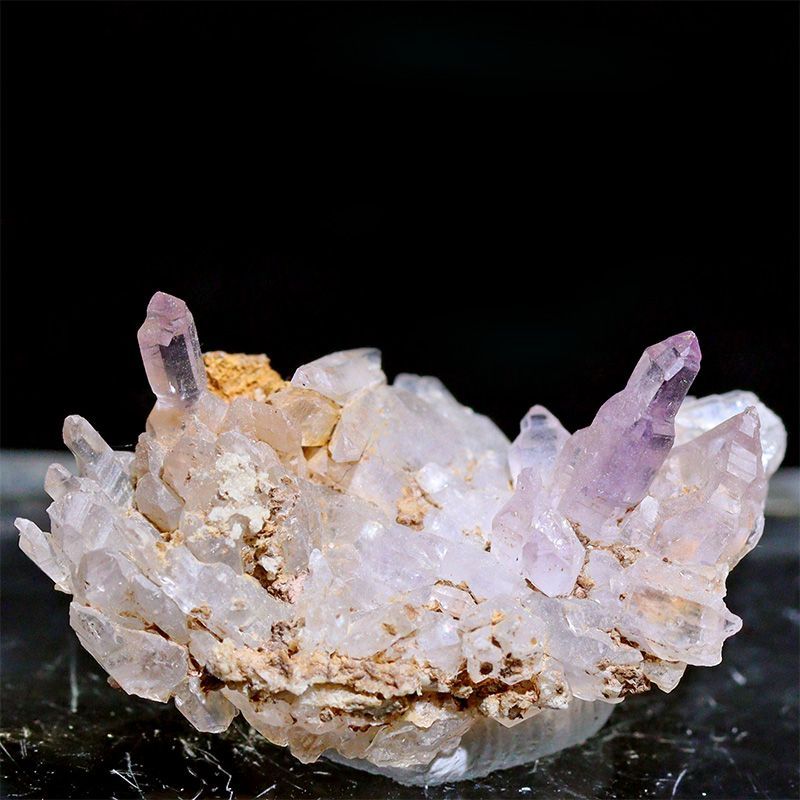 D482-9〕ベラクルスアメジスト Veracruz Amethyst クラスター メキシコ
