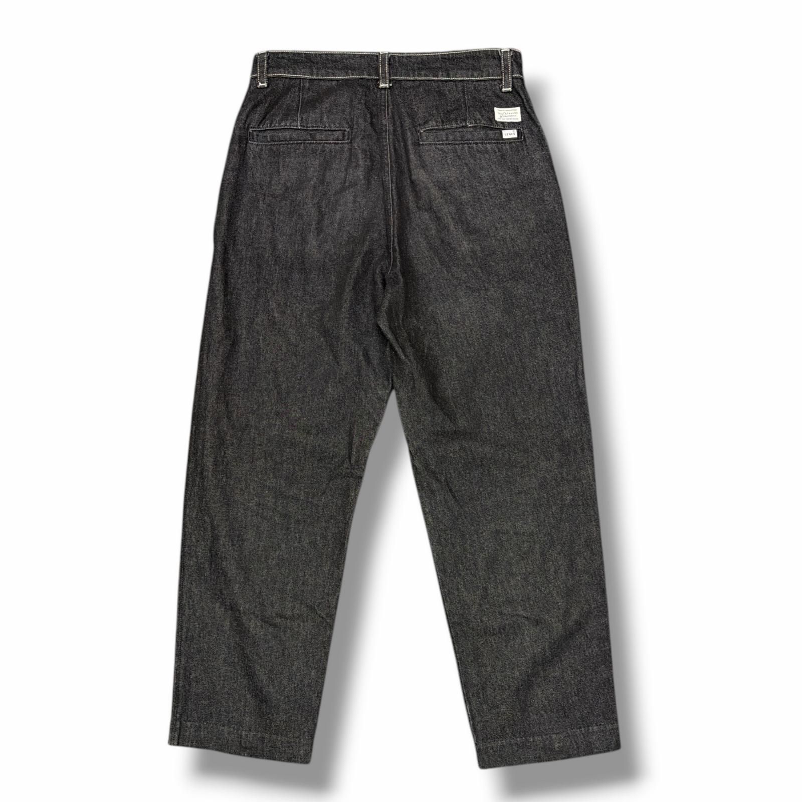 参考上代14300円 Levi's Premium PREMIUM BLACK DENIM SLACKS