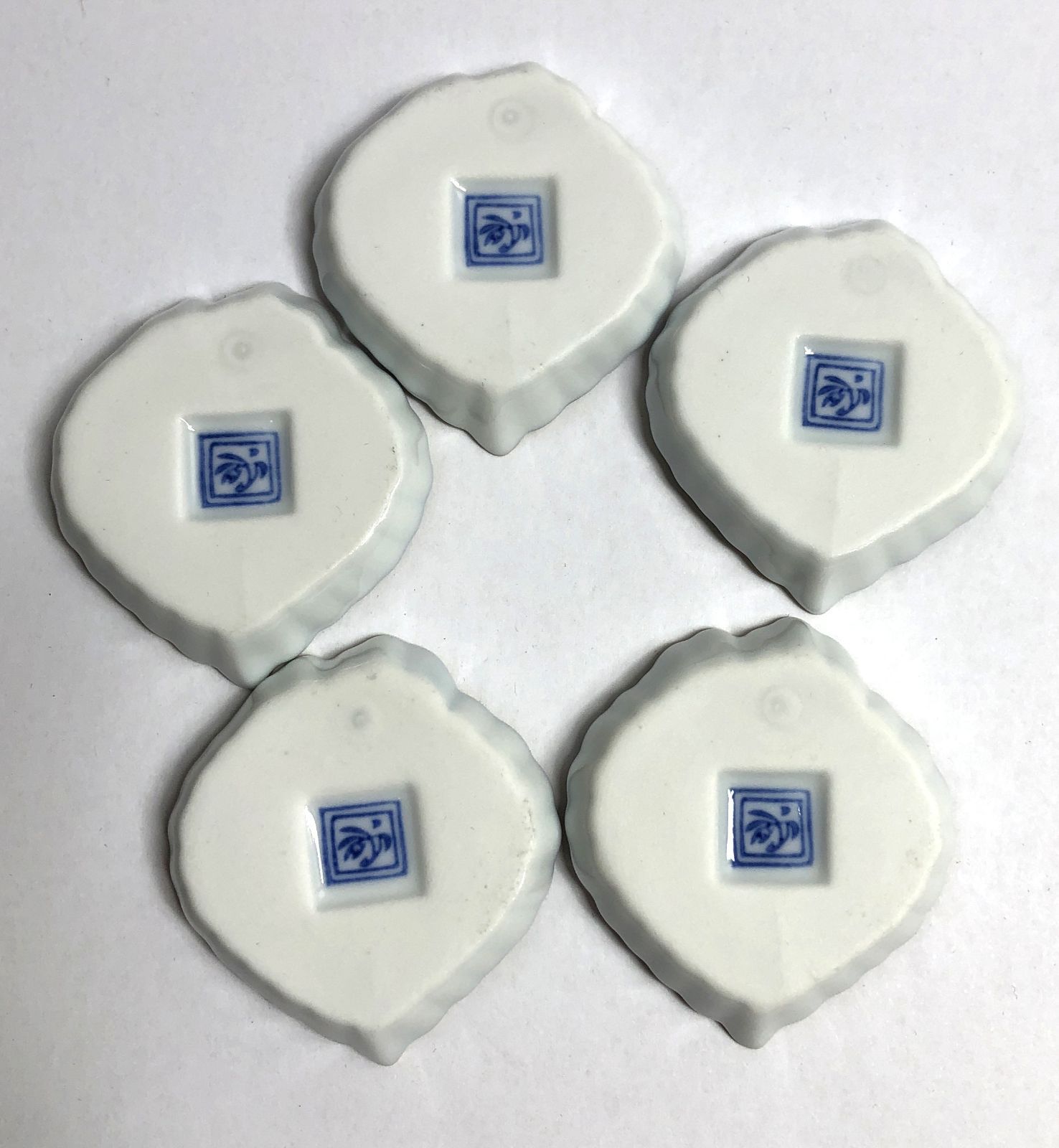 D247 香蘭社 愁海棠 磁芸工房 箸置き 5点セット 264537969 - メルカリ