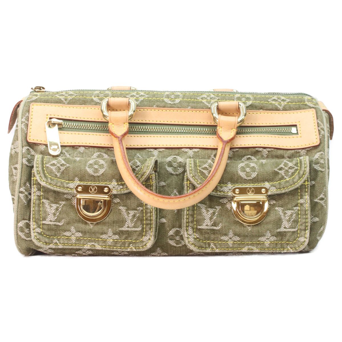 LOUIS VUITTON ルイヴィトン M95215 モノグラムデニム リケン ネオ 
