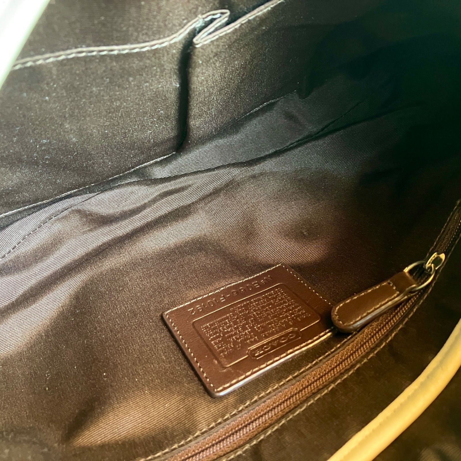 Coach Vintage Soho Medium Buckle Flap Smooth Leather Shoulder Bag 