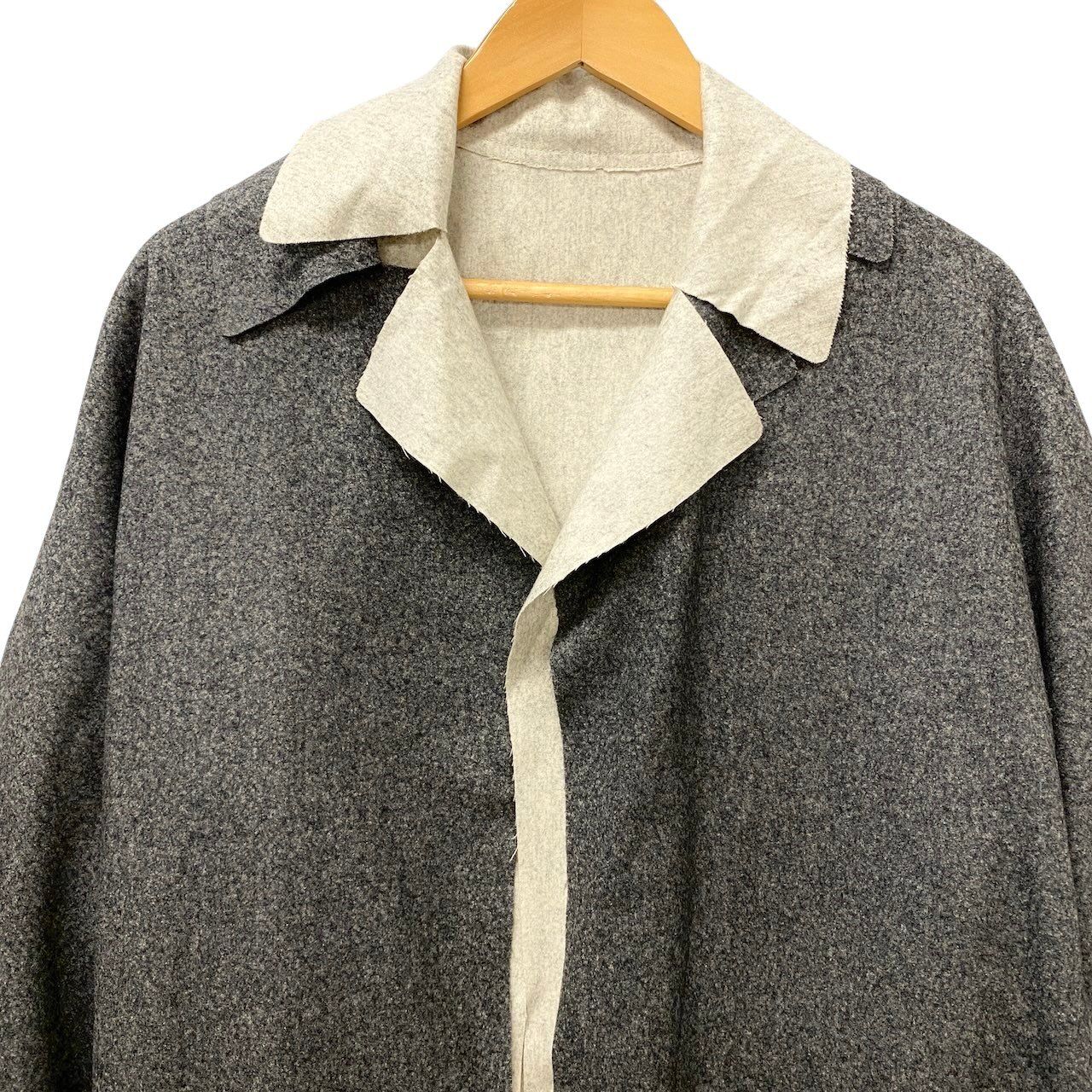 DUSAN ドゥサン　薄手ウールロングコート　ライトアウター　イタリア製　茶色 29e18 【美品】DUSAN ドゥサン カシミヤロングコート レイヤードコート