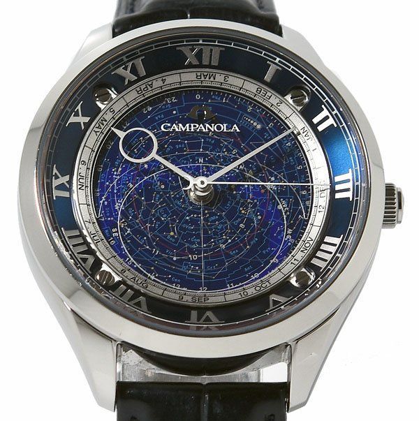 箱付 美品 CITIZEN シチズン CAMPANOLA カンパノラ COSMOSIGN コスモサイン AO1030-09L 4394-T025731 クォーツ メンズ