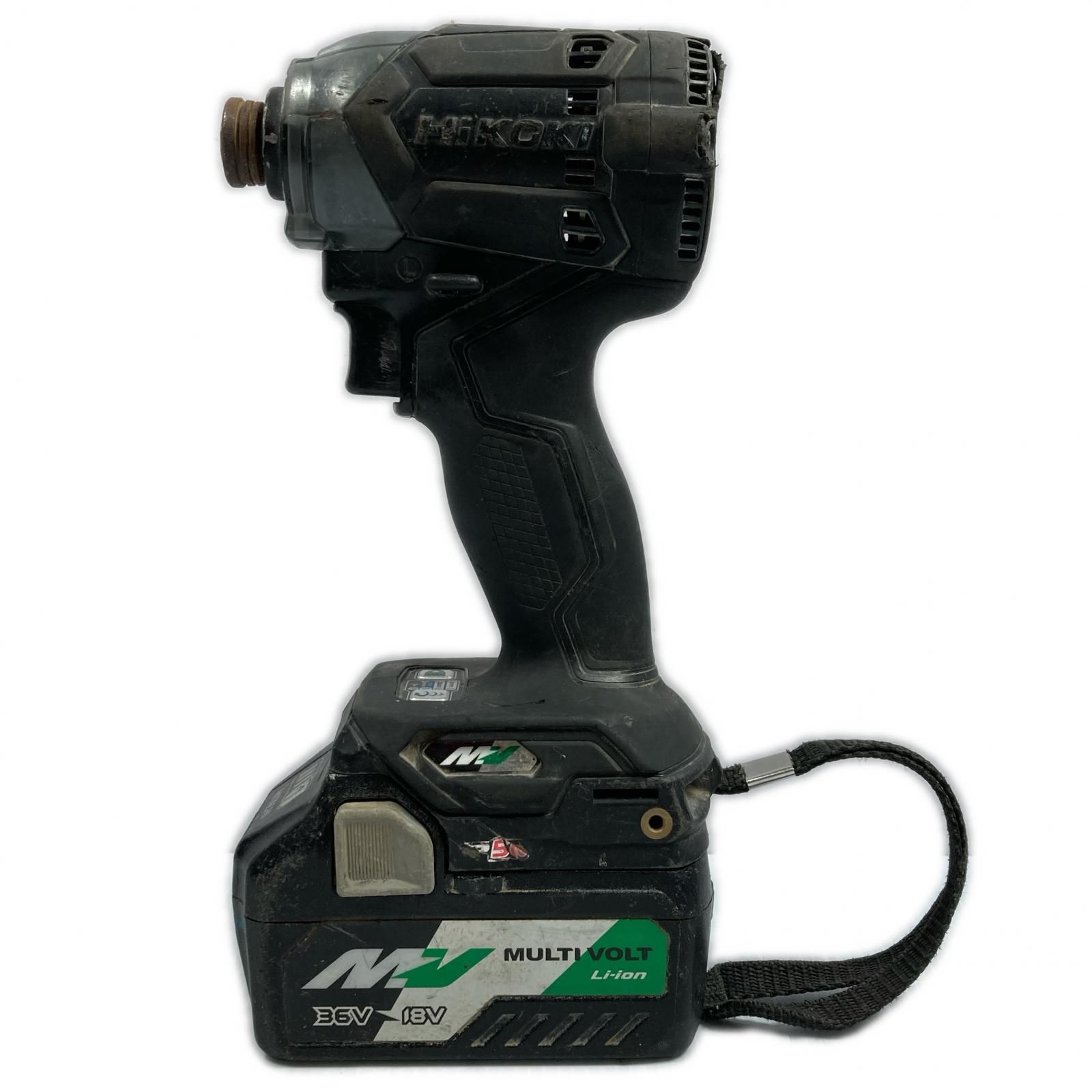 HiKOKI ハイコーキ 36v コードレスインパクトドライバ バッテリー1個 