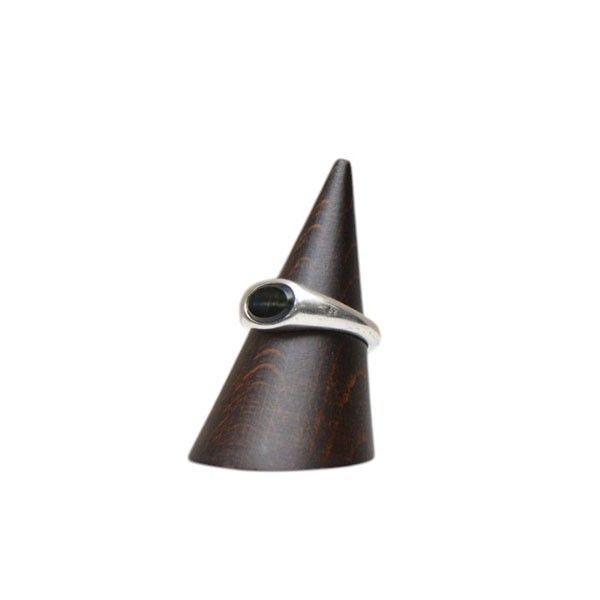 TOM WOOD　トムウッド　Joe Ring Polished Onyx　オニキスリング　指輪　101274　8054000244829