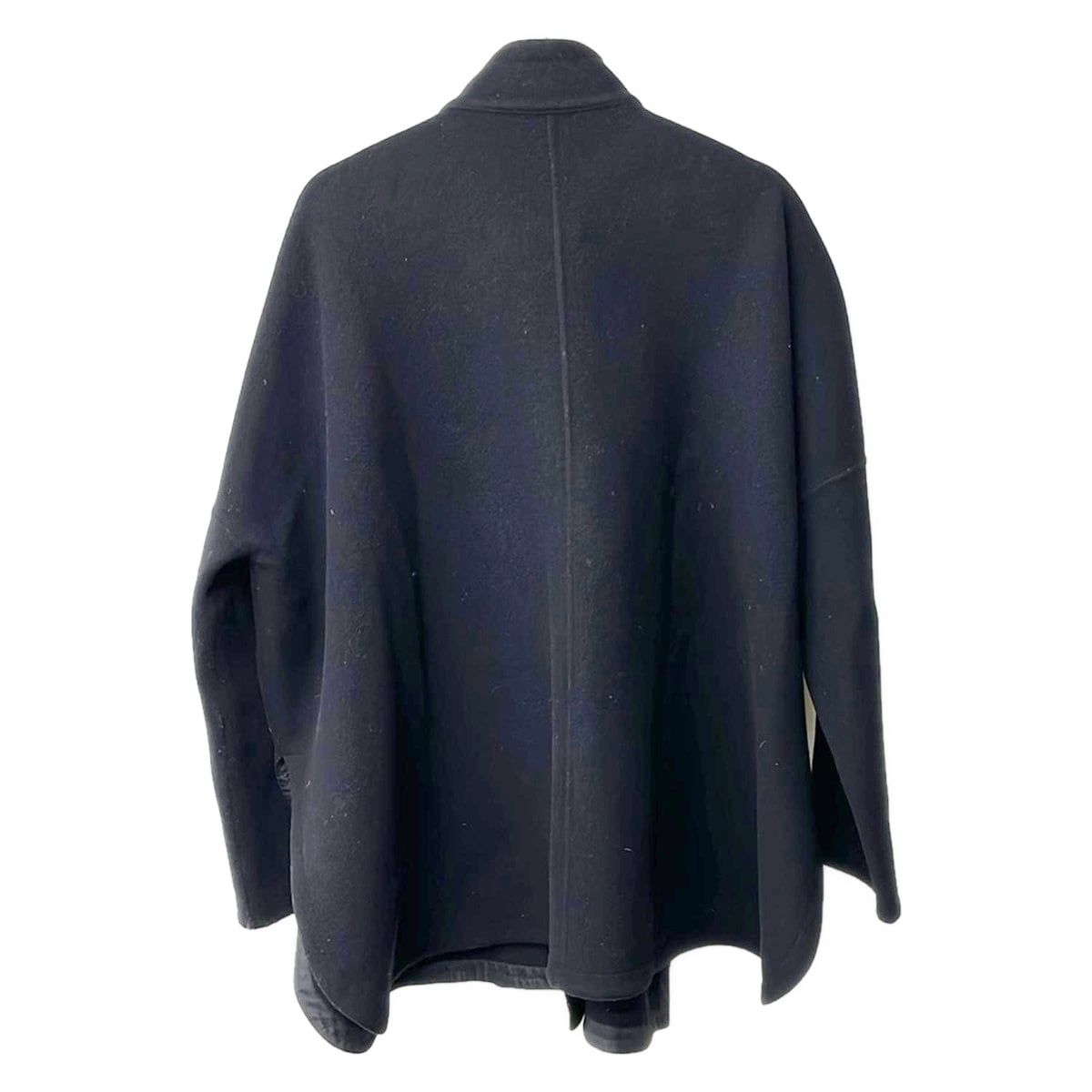 ENFOLD ショートコート　美品 ENFOLD(エンフォルド) コート サイズ36 S レディース - 黒 ウール混