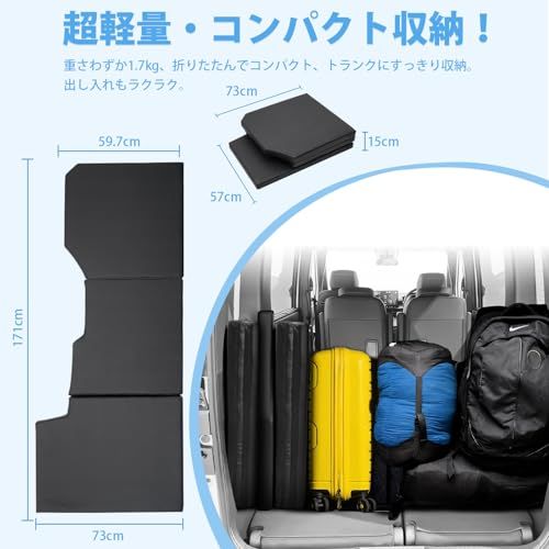 GIMUYA ホンダ 新型 ステップワゴン RP系 7人乗り 車中泊マット