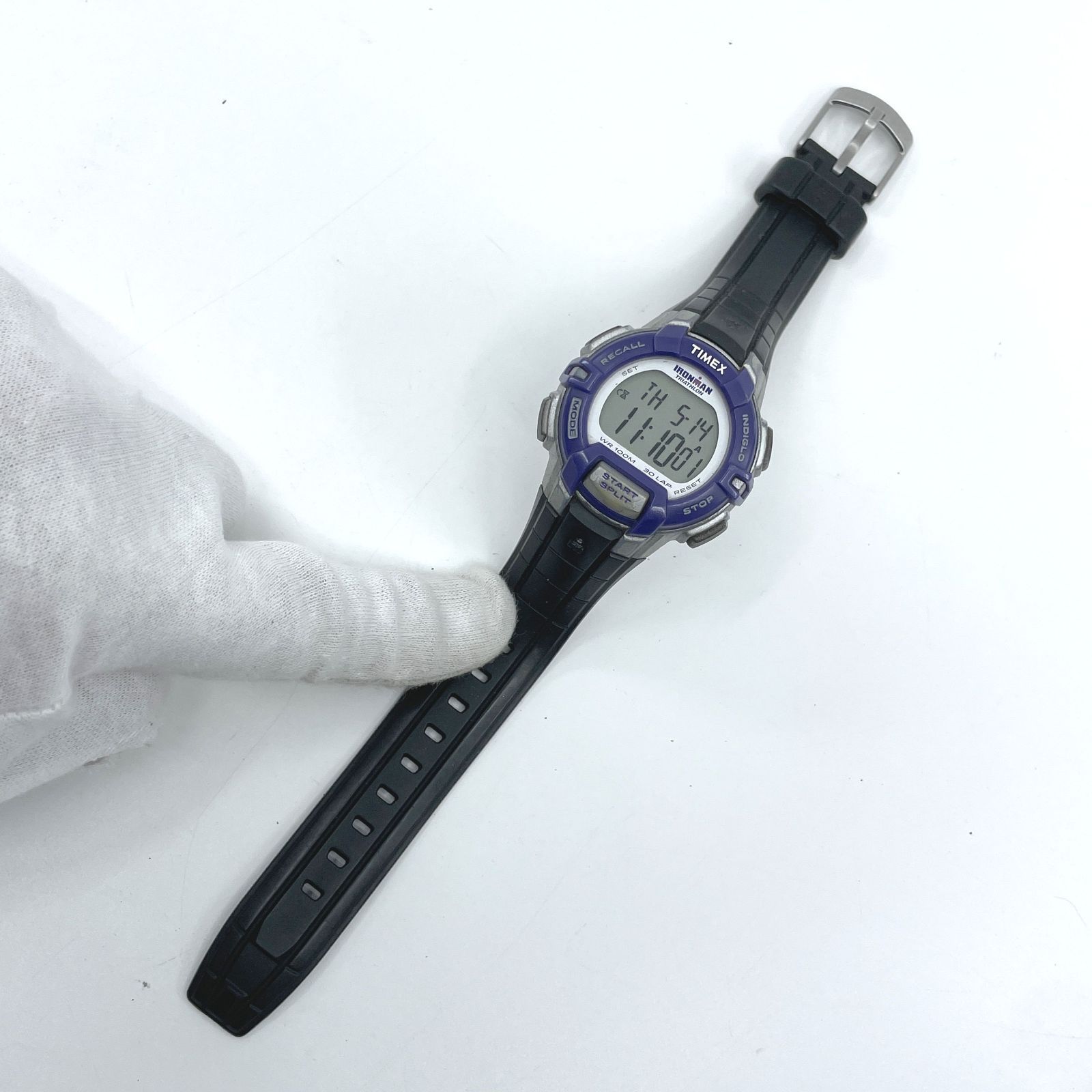 稼働〇 TIMEX タイメックス アイアンマン トライアスロン デジタル 