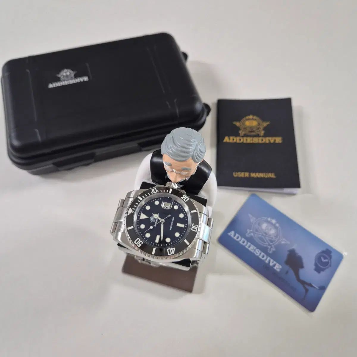 addiesdive ダイバーズウォッチ (ROLEX サブマリーナー オマージュ)