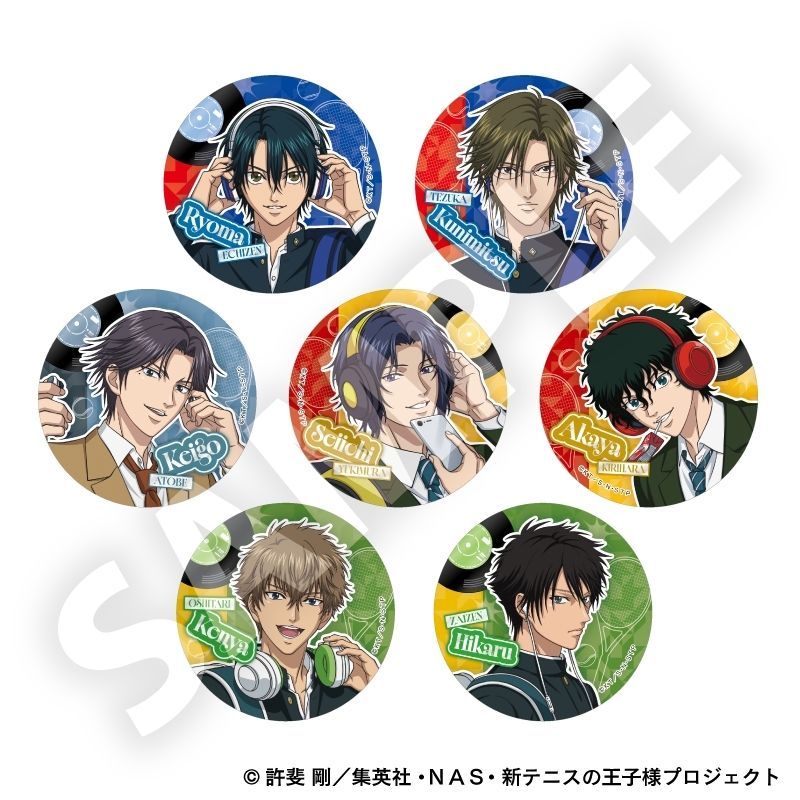 新テニスの王子様』トレーディング缶バッジ 全7種【BOX】 - メルカリ