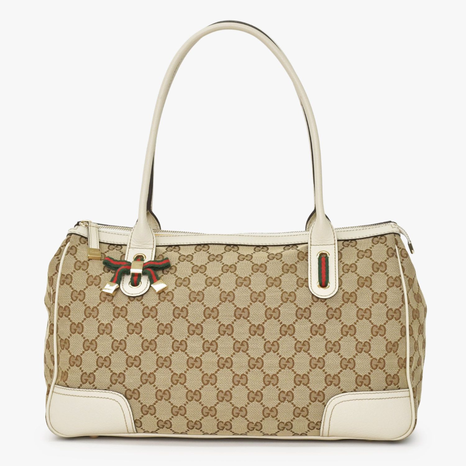 GUCCI グッチ ハンドバッグ 177052 GGキャンバス シェリーライン