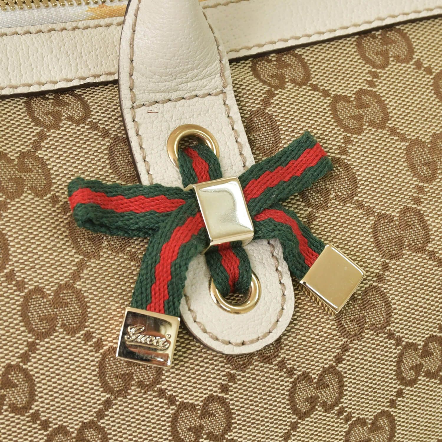 GUCCI グッチ ハンドバッグ 177052 GGキャンバス シェリーライン