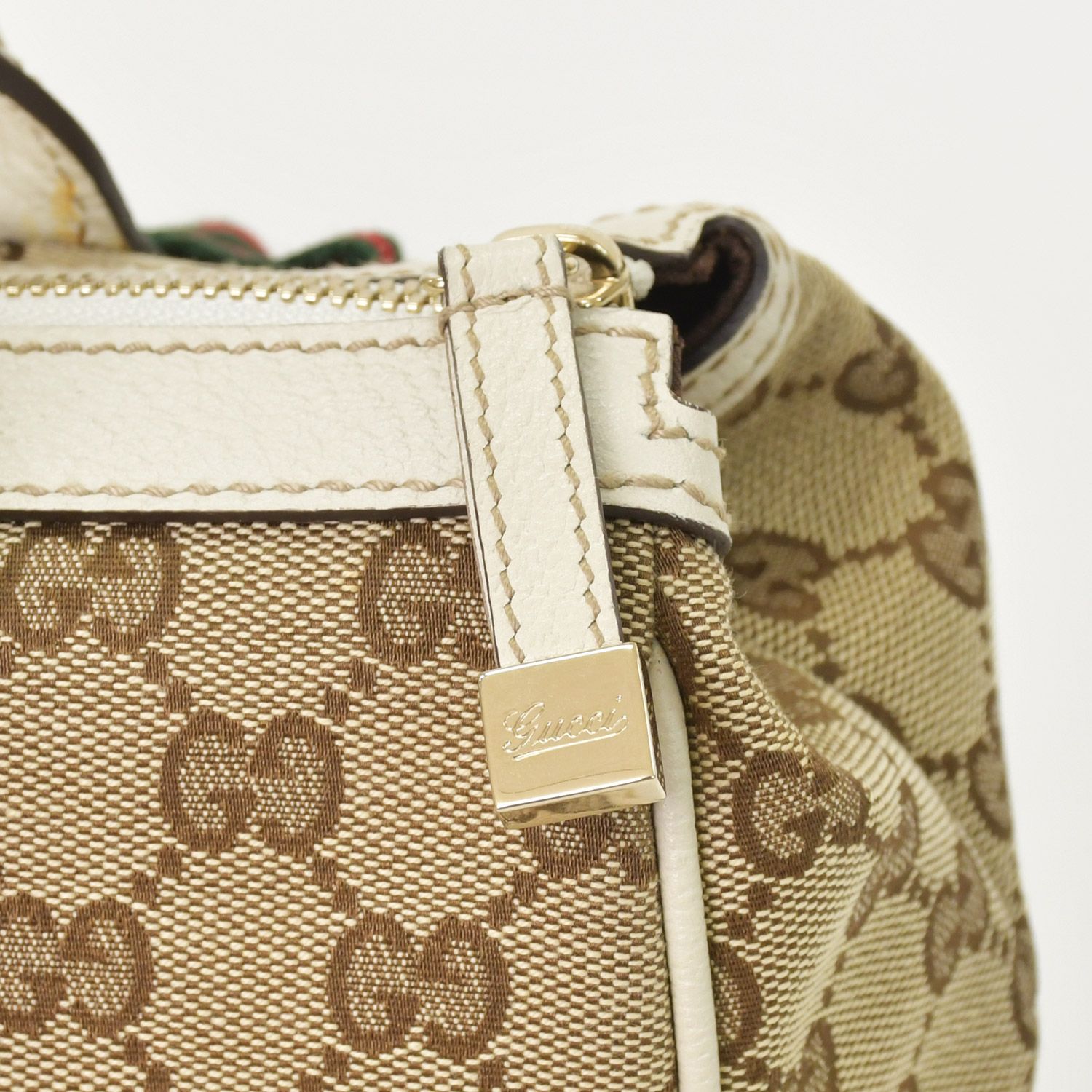 GUCCI グッチ ハンドバッグ 177052 GGキャンバス シェリーライン 
