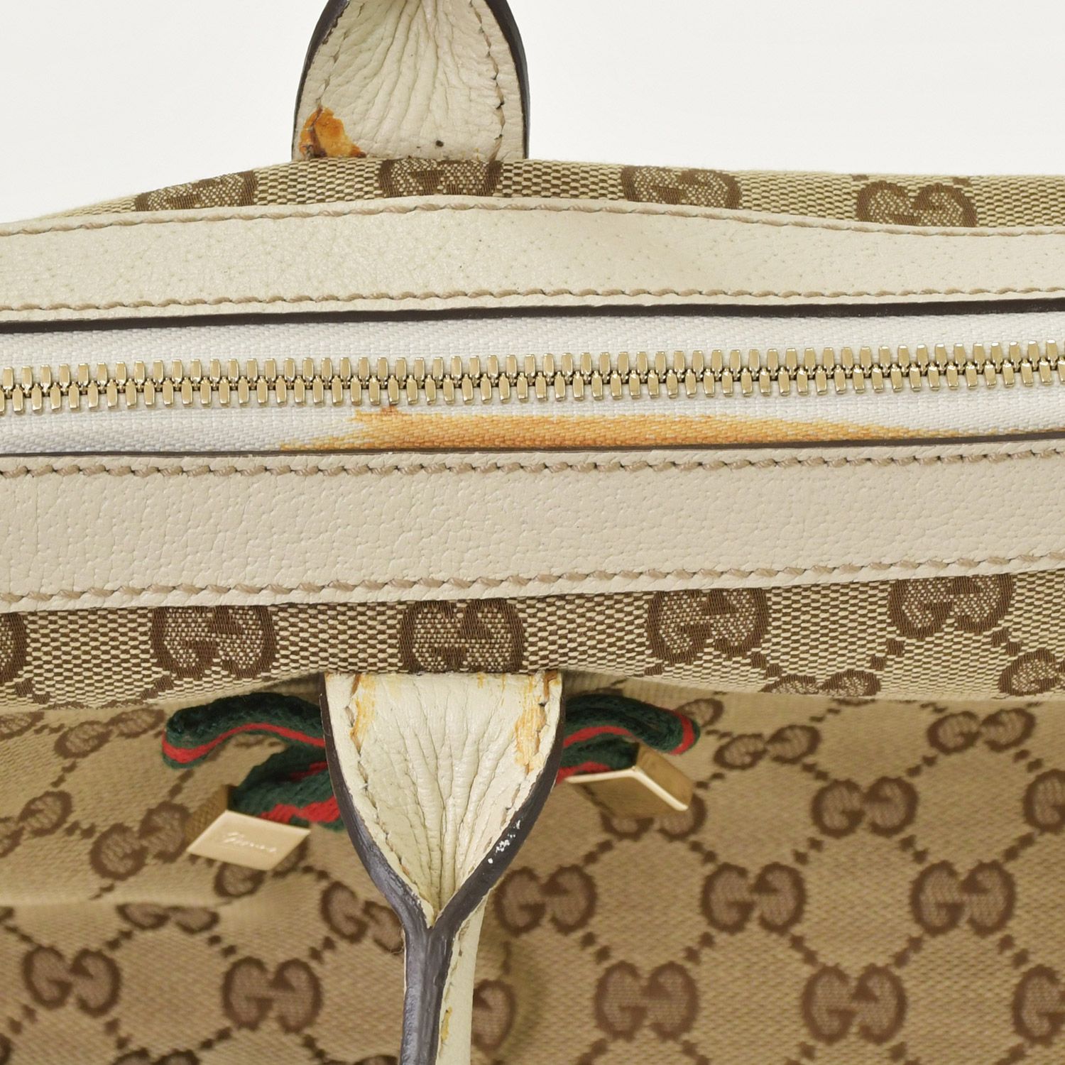 GUCCI グッチ ハンドバッグ 177052 GGキャンバス シェリーライン 