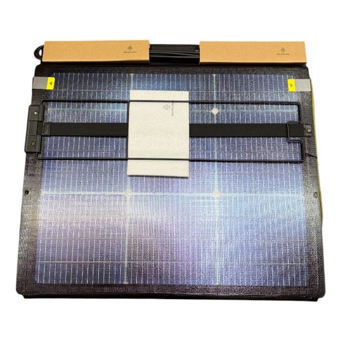 未使用品 EcoFlow エコフロー ソーラーパネル EFSOLAR220W-N 持ち運び アウトドア キャンプ 軽量 中古 W４