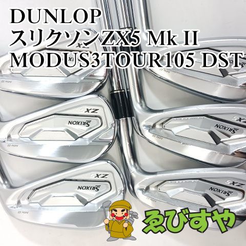 入間□【中古】 アイアンセット ダンロップ スリクソンZX5 Mk II 6本(5