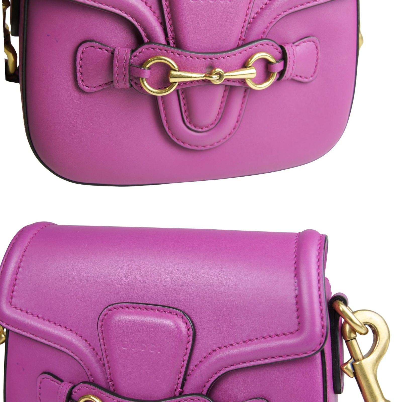 中古】GUCCI グッチ ホースビット 2WAYショルダーバッグ レディース